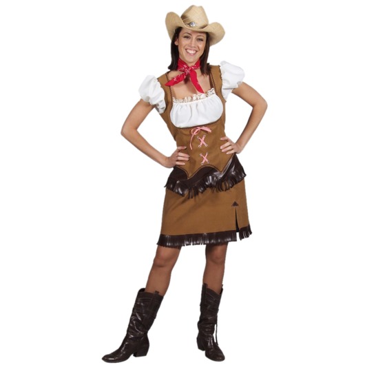 cowgirl - Willaert, verkleedkledij, carnavalkledij, carnavaloutfit, feestkledij,Cowboy, cowgirl, sheriff, western, far west, indiaan, roodhuid